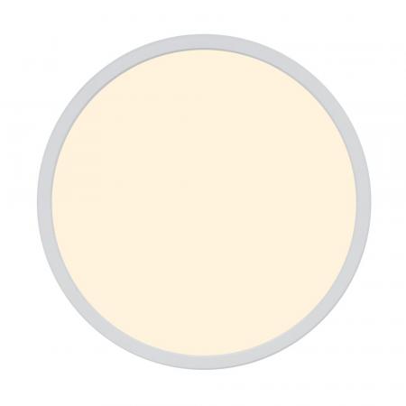 Nordlux Smart Oja Flache runde Deckenleuchte 29cm Bluetooth für moderne Wohnräume Tunable White